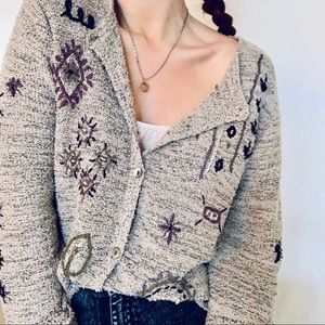 •VINTAGE•The Art Fair Mom Sweater